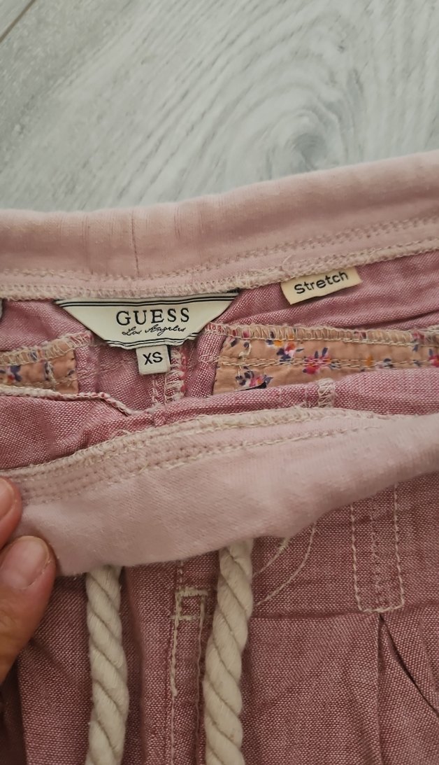 Kadın Pembe Düğmeli Mini Şort 2 adet - Görsel 3