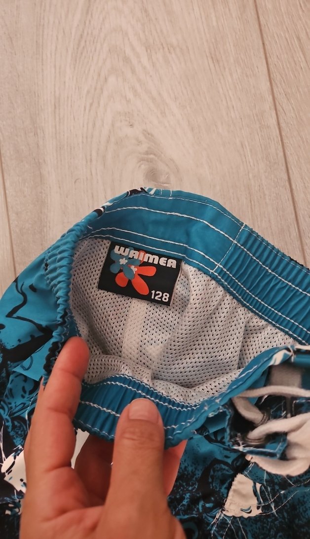 Renkli Bağcıklı Erkek çocuk şort - Görsel 2