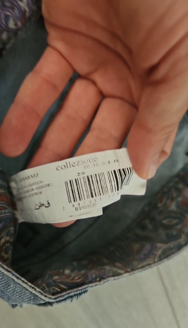 Bayan kot şort - Görsel 2