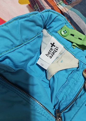 Erkek Çok Renkli fermuarlı Rahat Kesim Şort - Görsel 5