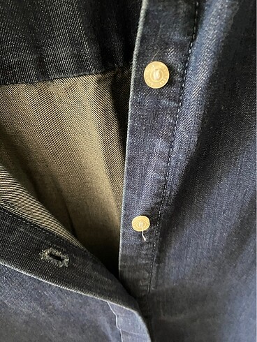 38 Beden Jean elbise