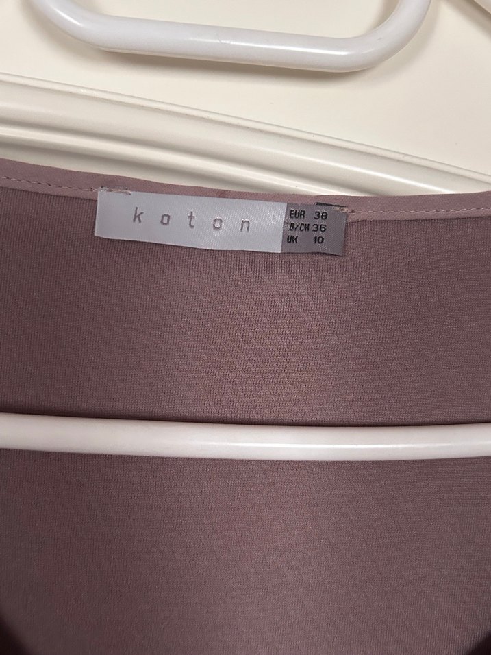 Mini Saten Fırfırlı Elbise - Görsel 2