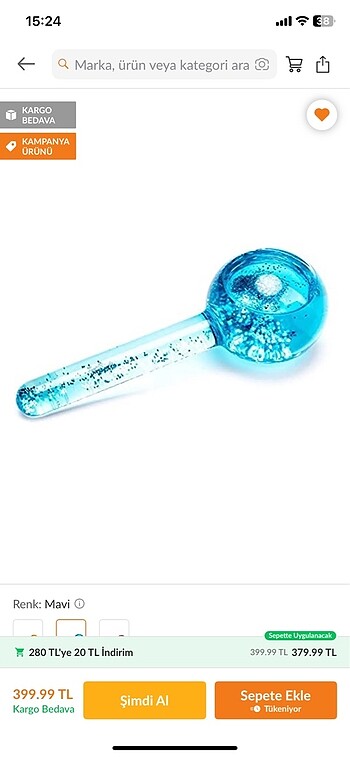 Ocean Ice Globes Buz Küresi Masaj Topu