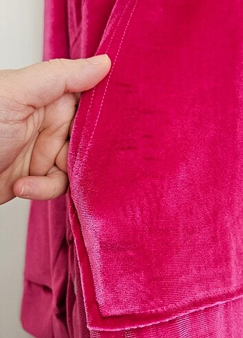 Kadife parlak tunik - Görsel 6