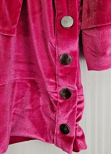 Kadife parlak tunik - Görsel 4
