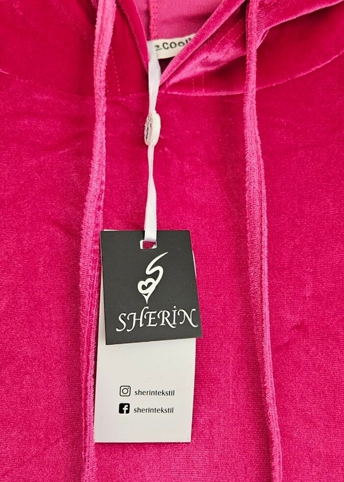 Kadife parlak tunik - Görsel 3