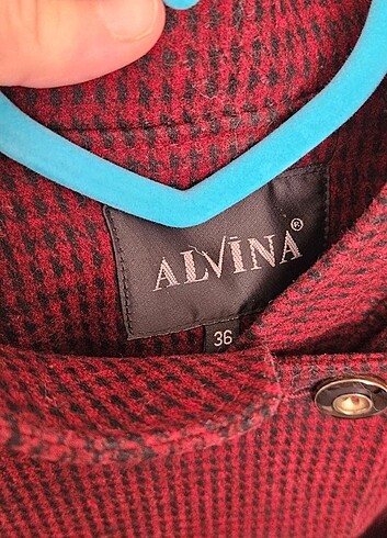 Alvina kaşe kaban - Görsel 6