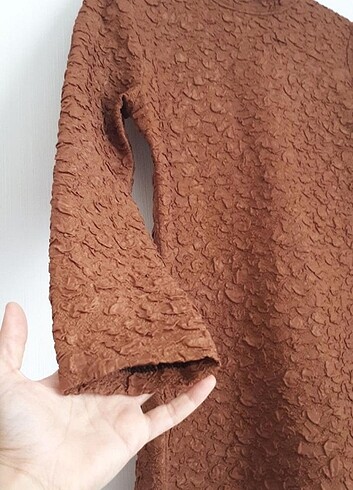 Kabartmalı tunik - Görsel 4