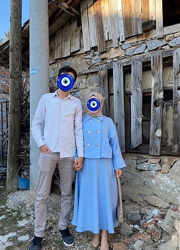 Mavi tuvit takım 