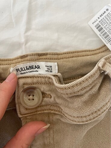 32 Beden Pull and Bear Culotte Pantolon