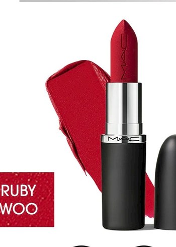 MAC Ruby Woo Koyu Kırmızı Ruj