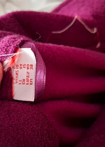 Vişne çürüğü için polar fermuarlı ev elbisesi - Görsel 6