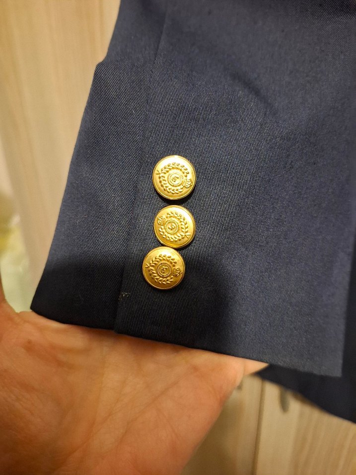 Liz sport Lacivert Kadın Ofis Ceket - Görsel 4