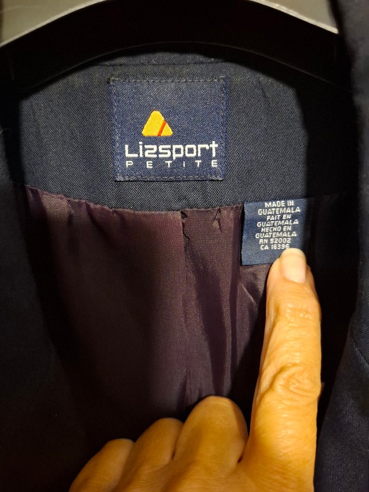 Liz sport Lacivert Kadın Ofis Ceket - Görsel 2