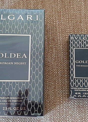 Bvlgari The Goldea Roman Night 75 ml edp ve body lotion seti