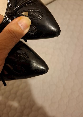 Anne Klein Siyah Stiletto Kadın Ayakkabı - Görsel 7