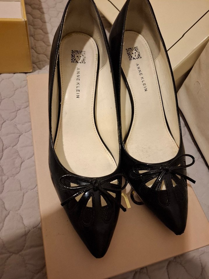 Anne Klein Siyah Stiletto Kadın Ayakkabı - Görsel 5