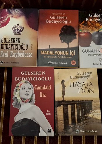 Gülseren Budayıcıoğlu Kitap Seti - 5 Kitap ve Elif Şafak 2 kitap