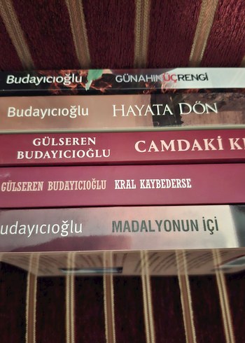  Gülseren Budayıcıoğlu Kitap Seti - 5 Kitap ve Elif Şafak 2 kitap