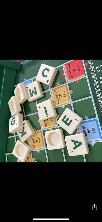  Beden Renk Kutu oyunu Scrabble Oyun kusursuz