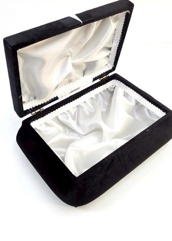 Düğmeli Siyah Klasik Damat Sandığı - Görsel 2