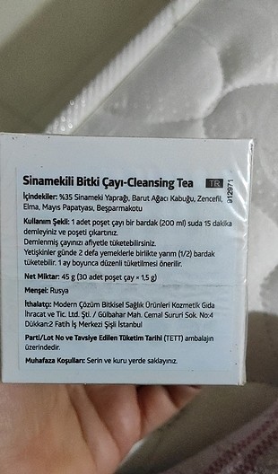 ödem söktürücü ve zayıflama çayı