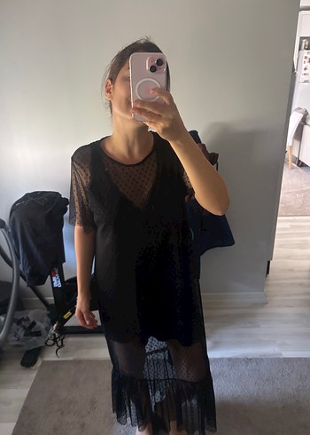 Bershka tül elbise