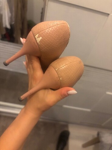 36 Beden Yüksek topuk stiletto