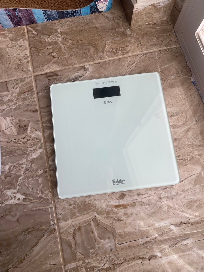 Beyaz Dijital Banyo Tartısı Fakir - Görsel 4