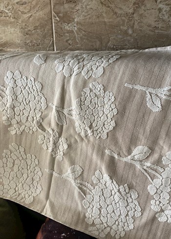 Kadın Dantel Detaylı Bej Bohem Havlu - Görsel 3