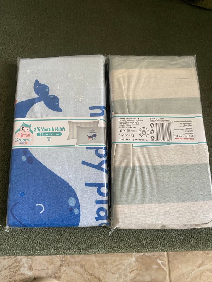 Çocuklar için Baskılı Yastık Kılıfı 2'li Set - Görsel 2