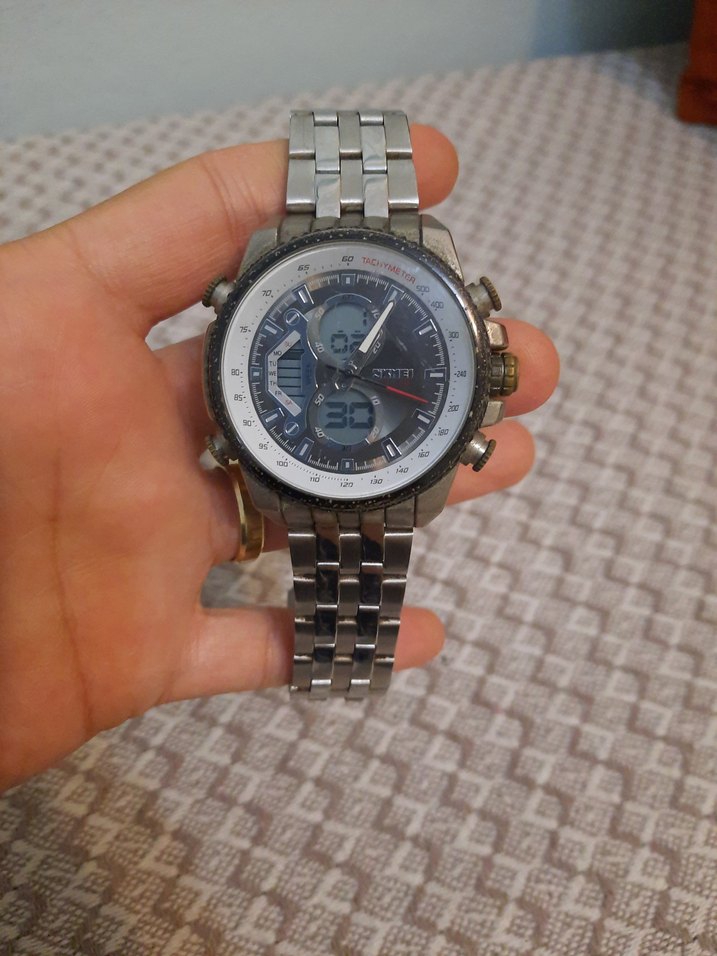 Gri Minimalist Erkek Kol Saati - Görsel 3