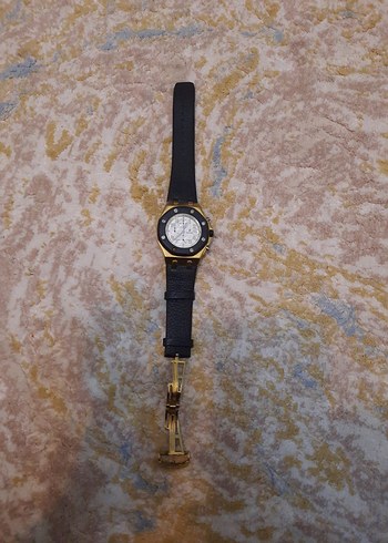 Klasik Erkek Saat, Beyaz Kadran, Siyah Çerçeve - Görsel 7