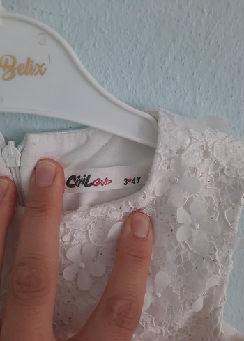 Bebek abiye elbise - Görsel 7