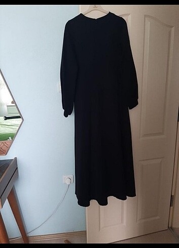 l Beden siyah Renk Uzun elbise 