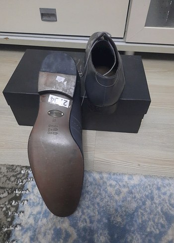 Modern Klasik Siyah Erkek Klasik Ayakkabı - Görsel 6