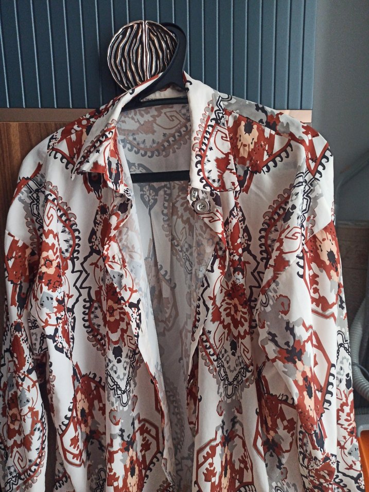 Bohem Uzun Kollu Gömlek - Görsel 2