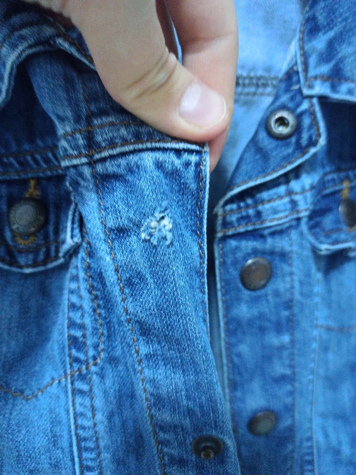 erkek çocuk Mavi Denim Ceket - Görsel 2