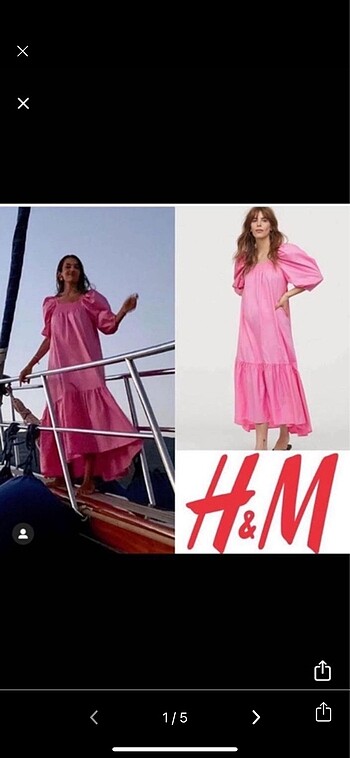 H&M trend elbise
