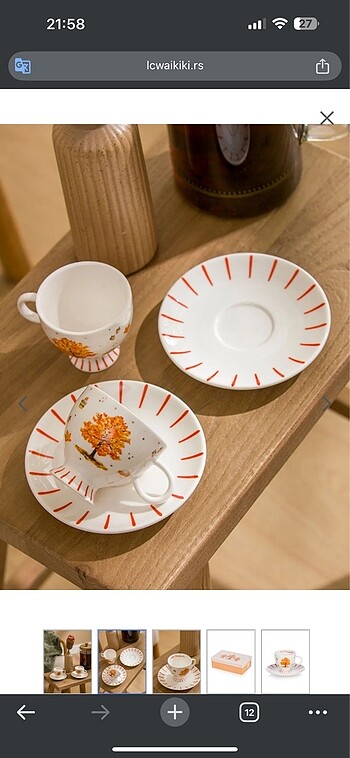 Lc Waikiki Home LCW kahve fincanı