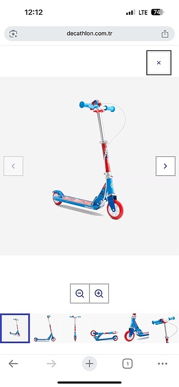 Decathlon oxelo play5 scooter