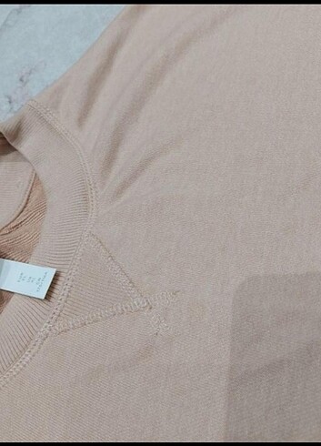 xl Beden camel Renk H&M BASİCS XL oversize sweatshirt