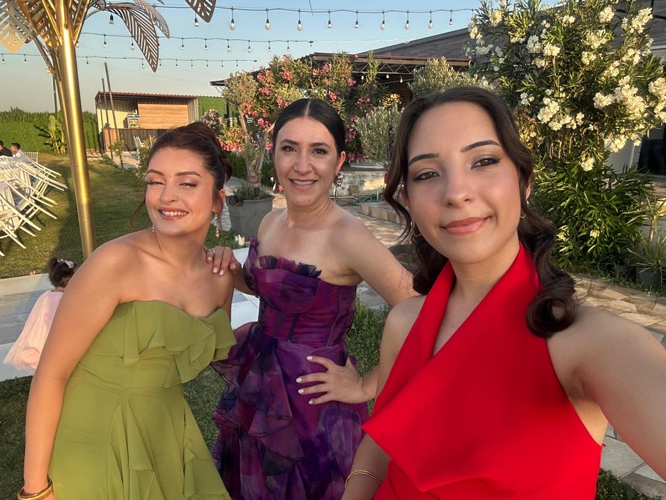 Mor Straplez Uzun Abiye Elbise - Görsel 4