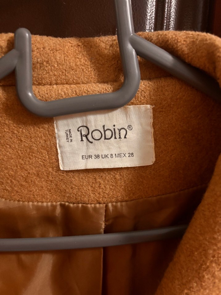 Camel Midi boy Kadın Kaban - Görsel 3