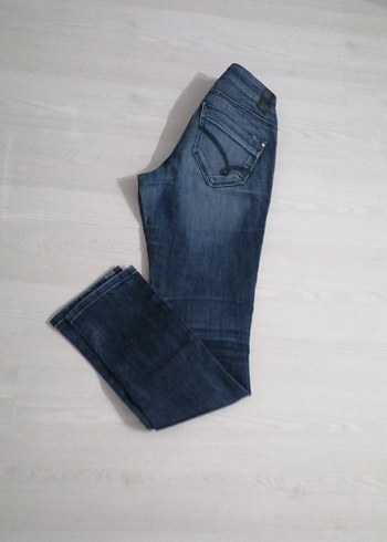 diğer Beden Kadın Mavi Normal Boy Denim Kot Pantolon