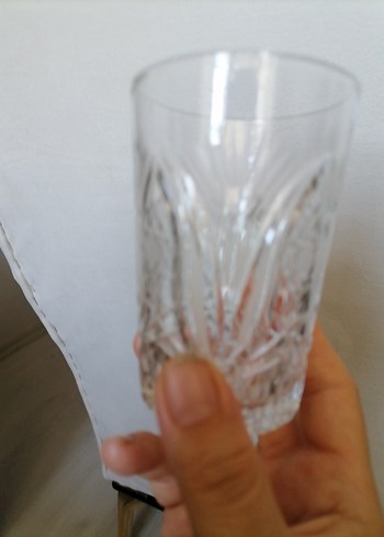 Paşabahçe Kristal Desenli Cam Bardak Seti