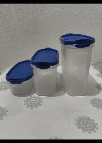 Tupperware Erzak seti 3 lü