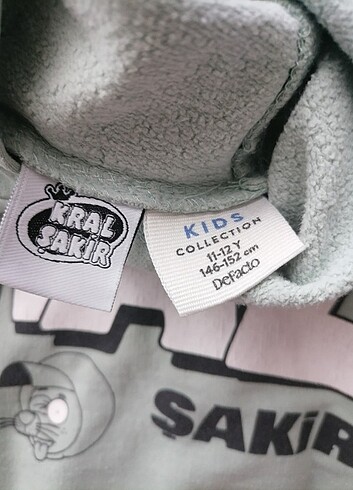 11-12 Yaş Beden Kral şakir sweatshirt