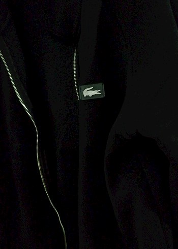 Siyah Fermuarlı Erkek  Midi Ceket - Görsel 4