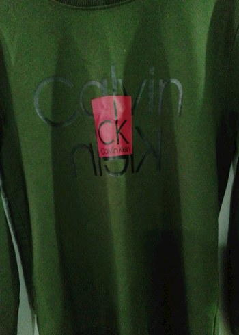 Erkek Haki Baskılı Uzun Kollu Sweatshirt - Görsel 3